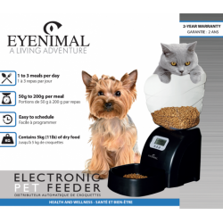 Dávkovač krmiva pro psy a kočky Eyenimal Pet Feeder