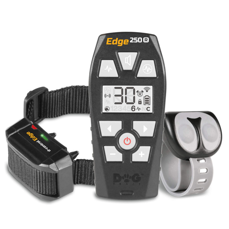 Výcvikový obojek Dogtrace d-control Edge 250R s prstýnkovým ovladačem Výcvikový obojek Dogtrace d-control Edge 250R s prstýnkovým ovladačem