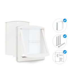 Dvířka pro psy Staywell 760, bílá L