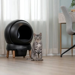 Automatická toaleta pro kočky PetSafe® ScoopFree SmartSpin™ - černá
